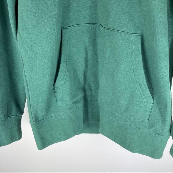 Topshop Hoodie Green Heavyweight Women's XS/S - Picture 2 of 7